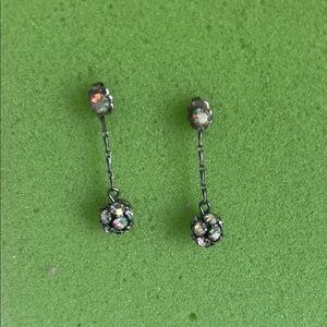 Elegant Silver Drop Earrings